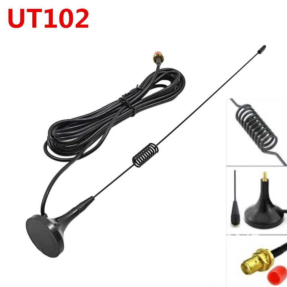 SMA-Female Car Mobile Antenna for Baofeng Dual Band Two Way Radio