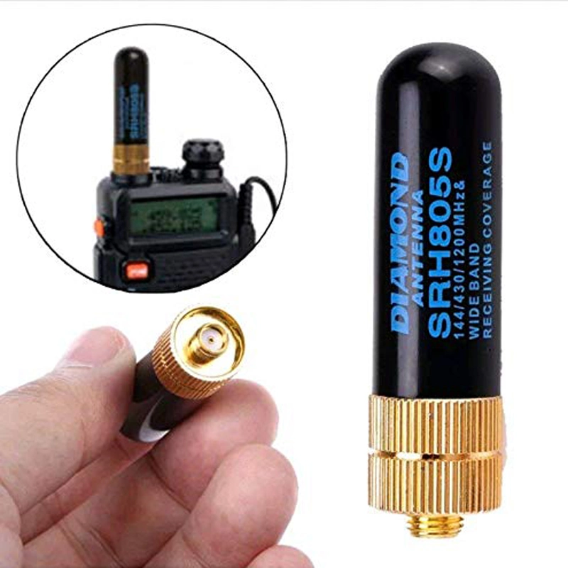 Srh805s SMA-F Connector Mini Antenna Dual Band Antenna for Baofeng/Tyt/Kirisun 2 Way Radio