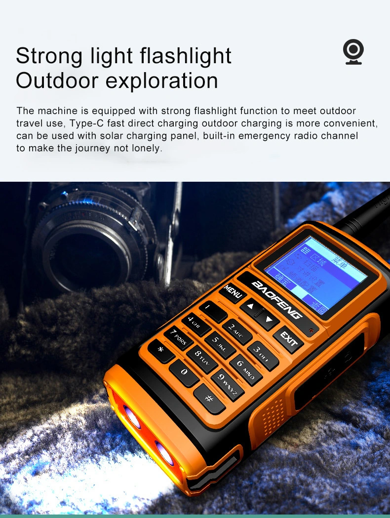 Newest Baofeng UV-17 UHF VHF High Power Analog Waki Taki Baofeng Dual Band UV17 Two Way Radio with 5W Long Range Walkie Talkie