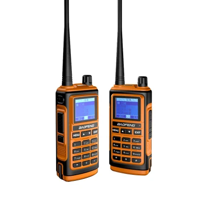 El más nuevo Baofeng UV-17 UHF VHF de alta potencia analógico Waki ​​Taki Baofeng de doble banda UV17 Radio bidireccional con Walkie Talkie de largo alcance de 5W