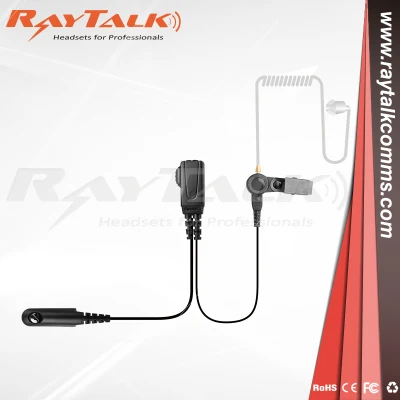 Auricular de tubo acústico para Walkie Talkie EM-4132