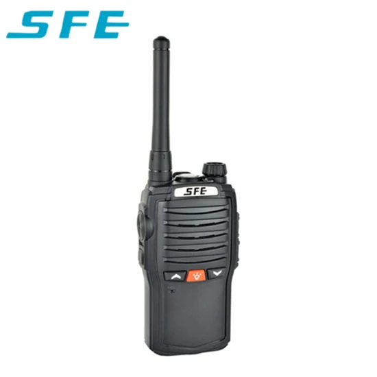 Sfe S618A Radio bidireccional analógica Hotel de tamaño pequeño Radio bidireccional 2W Potencia de salida Voz clara