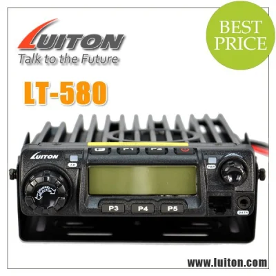 Radio móvil VHF/UHF Lt-580 Radio bidireccional