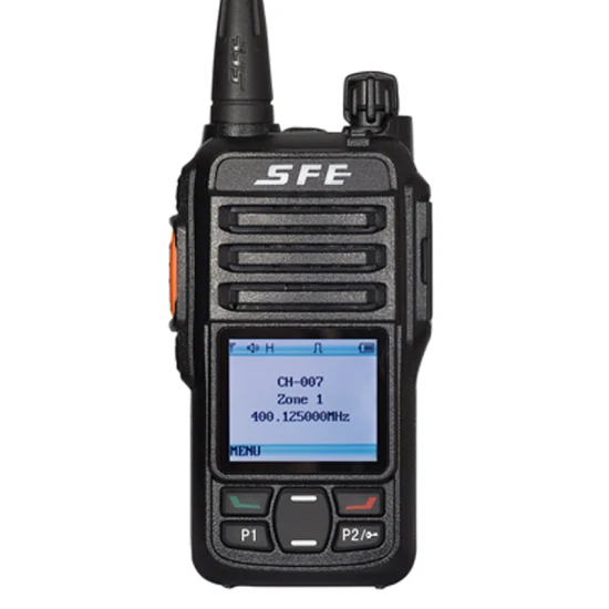 Walkie Talkie VHF, comunicación inalámbrica de mano, Radio bidireccional, Radio analógica, Sfe SD210, 5W, rango de conversación largo, 1024 canales