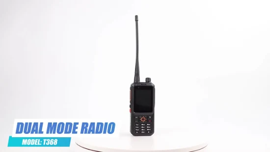 Inrico Wireless Set Walkie Talkie T368 4G Android Radios bidireccionales Dmr y Poc multimodo