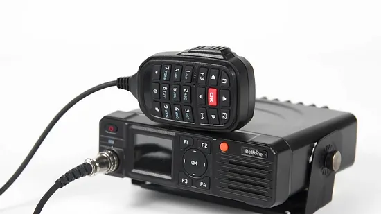 Radios móviles Dmr de alta calidad para coche AES256 Walkie Talkie cifrado de 50 vatios