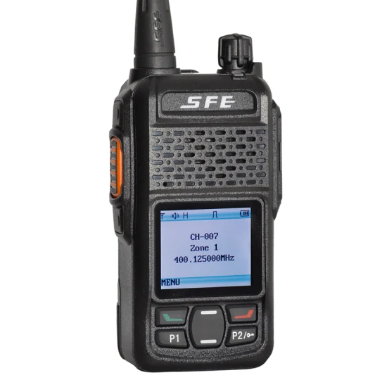 Walkie Talkie VHF, comunicación inalámbrica de mano, Radio bidireccional, Radio analógica, Sfe SD280, 5W, rango de conversación largo, 1024 canales