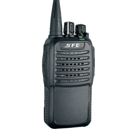 Sfe S780PMR446 Walkie Talkie analógico Hotel de tamaño pequeño Radio bidireccional Salida de potencia de 0.5W Voz clara