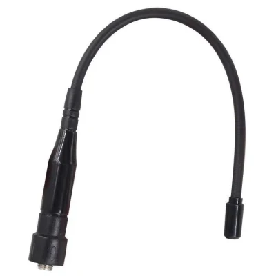 Gane antena telescópica extendida antena blanda para Baofeng 888s UV5r UV-82 Radio bidireccional