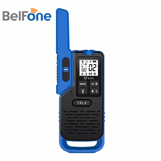 Walkie Talkies sin licencia de radio portátil con linterna incorporada para caminar, escalar, andar en bicicleta