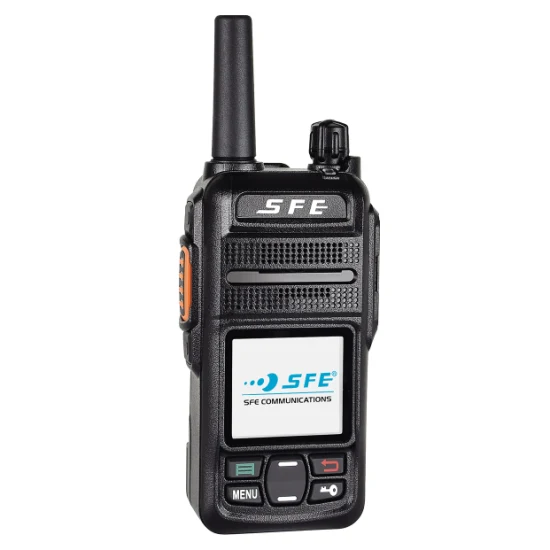 Sfe Se600 Poc Radio 4G/3G/2g sistema Linux Global Walkie Talkie largo alcance Poc Radio plataforma Real Ptt