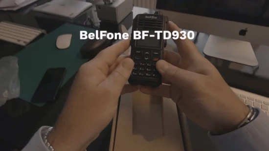 Belfone Td-930 Handheld Tire 3 Radio bidireccional Pseudo Trunk IP68 Comunicación crítica Woki Toki